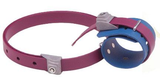 Locking Roller-Buckle Leather and Polyurethane Belts