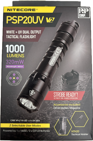 PSP20 by Nitecore/AKT Gear - Precision Series Police Flashlight