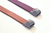 Locking Roller-Buckle Leather and Polyurethane Belts