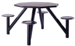 Moduform - Octagon Cluster Table | 4 Seat - 40"