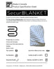 Suicide blanket spec sheet, detailed information for jail, detention centers and mental health facilities